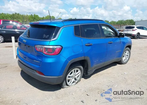 2020 Jeep Compass Sport from USA, damaged, VIN 3C4NJCAB4LT162189